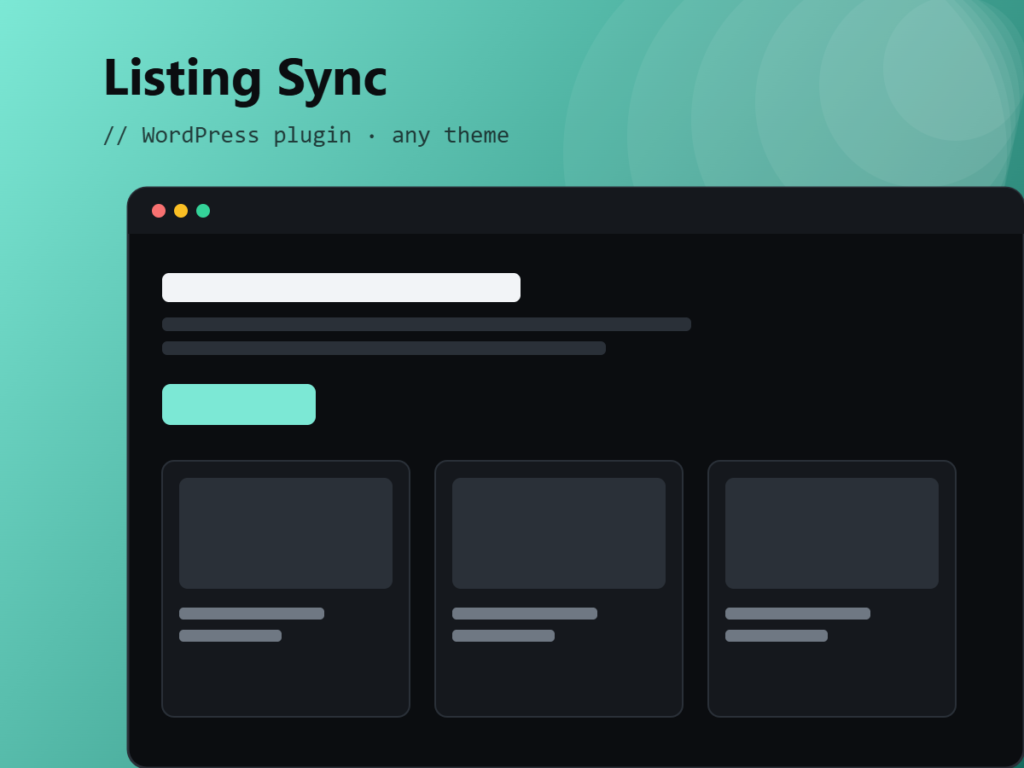 Listing Sync